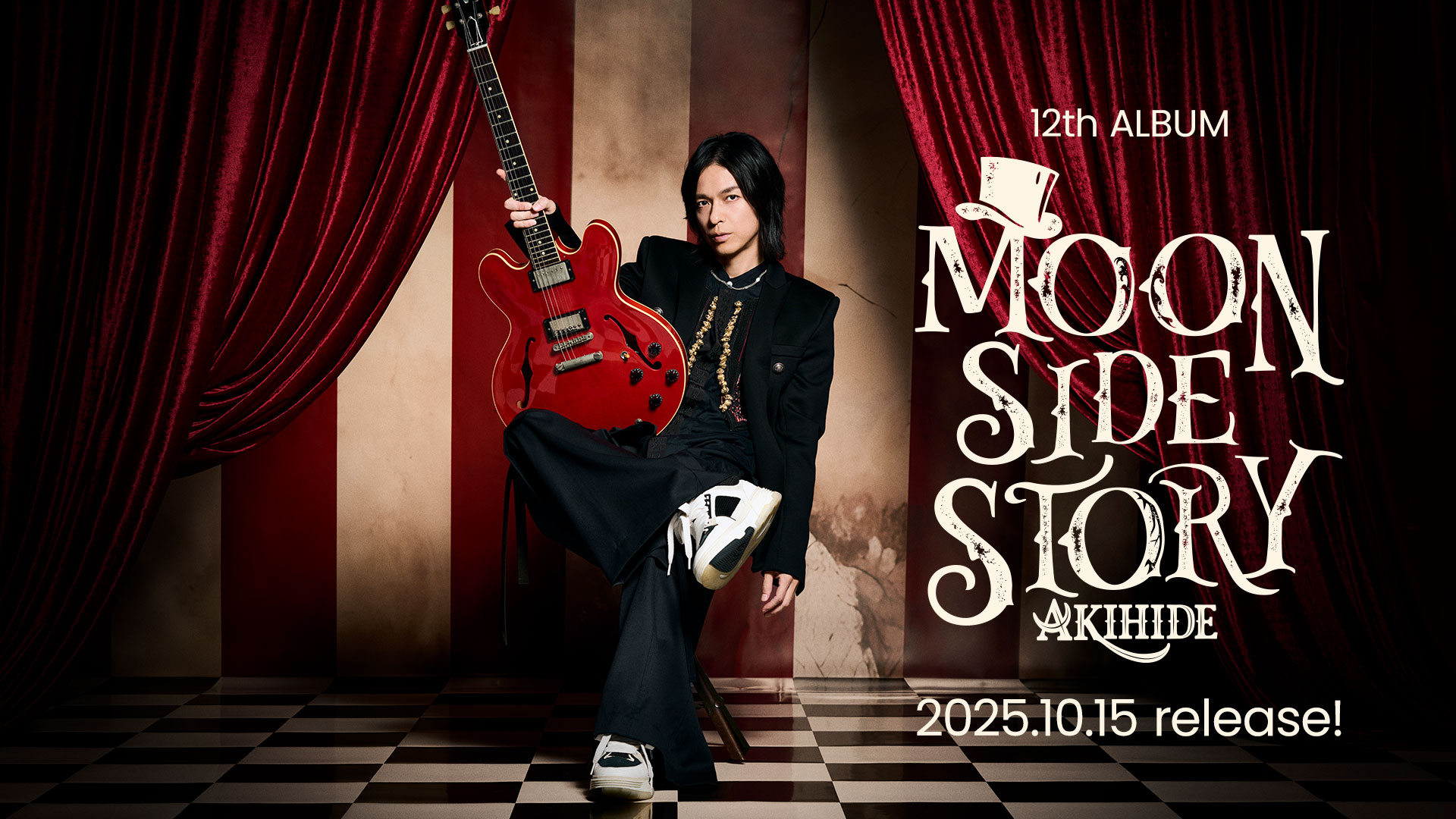 AKIHIDE 12th Album 「MOON SIDE STORY」